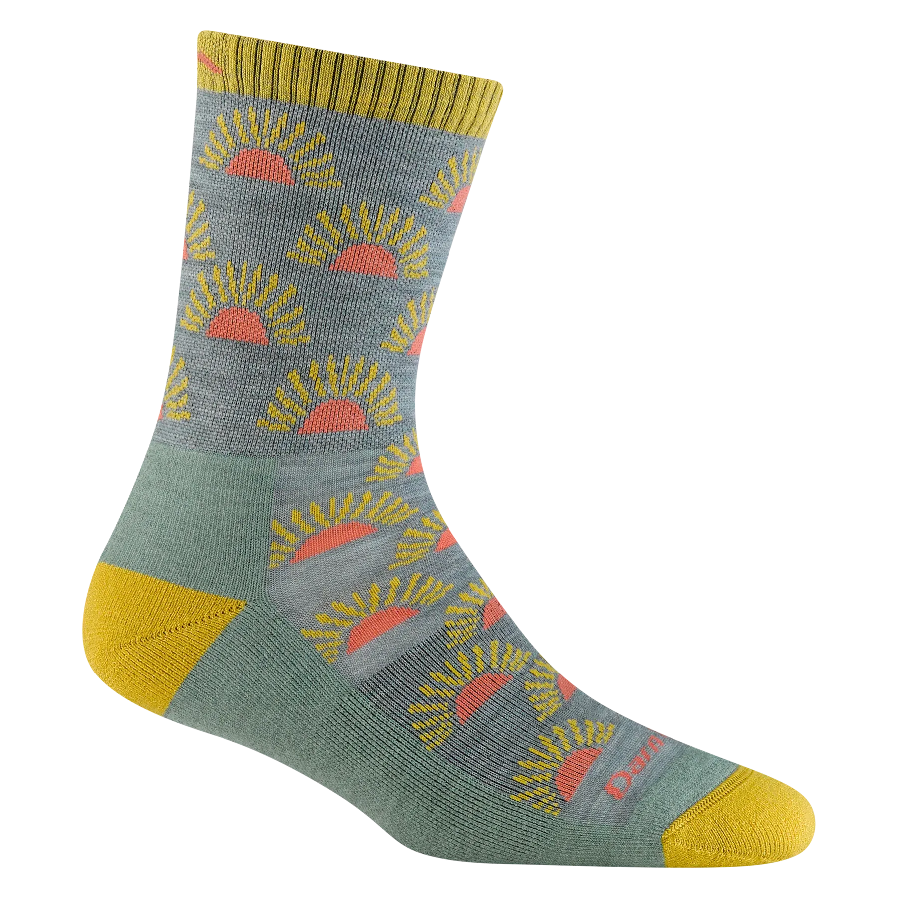 Ray Day Micro Crew Lightweight Hiking Sock w/ Cushion (Women's) - D5009W