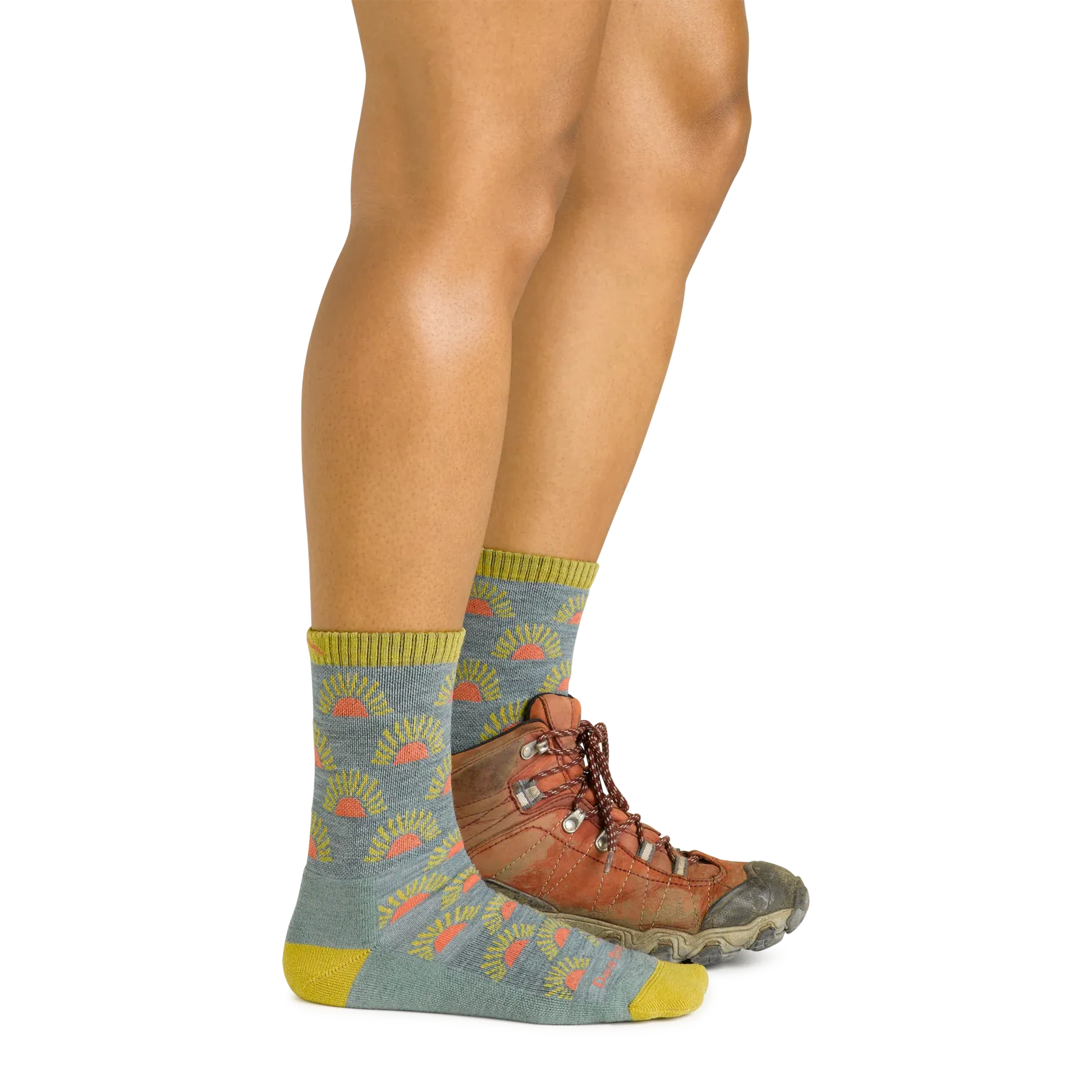 Ray Day Micro Crew Lightweight Hiking Sock w/ Cushion (Women's) - D5009W