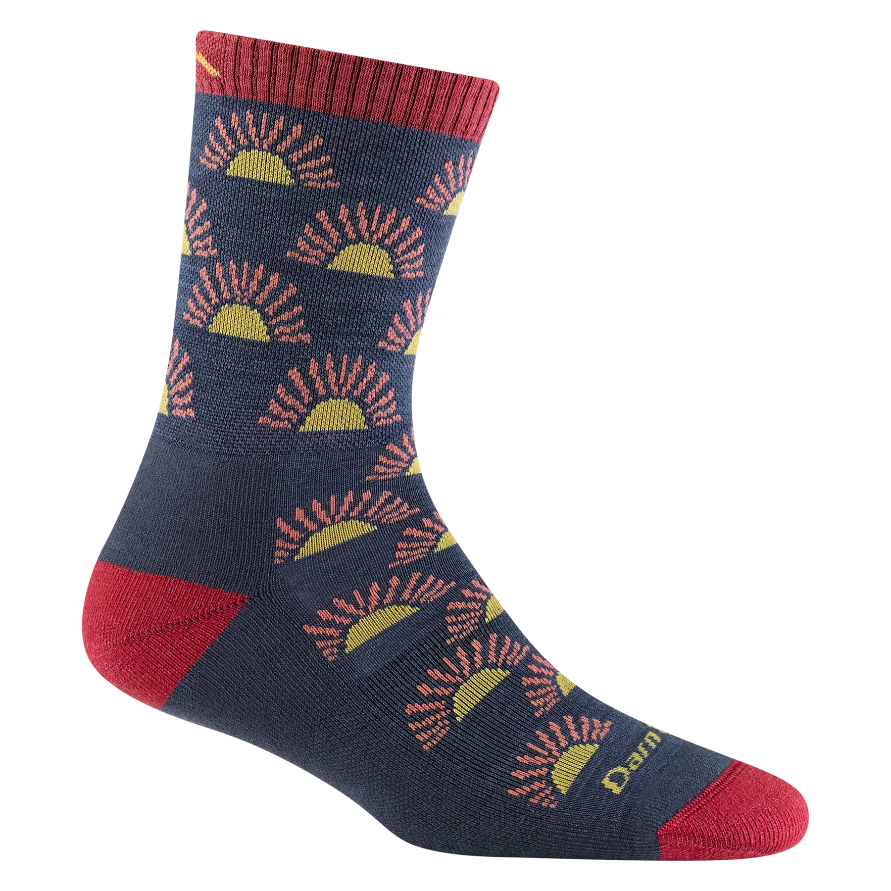 Ray Day Micro Crew Lightweight Hiking Sock w/ Cushion (Women's) - D5009W