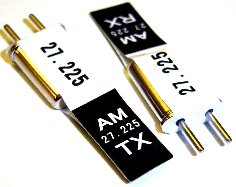 RC R/C Remote Control 27 MHZ 27.225 AM Crystal TX & RX