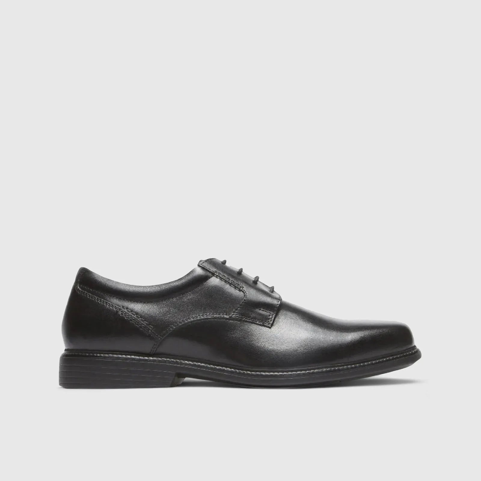 Rockport Charles Road Plain Toe Lace Up Comfort Shoe Black