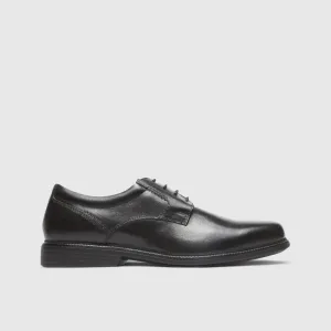 Rockport Charles Road Plain Toe Lace Up Comfort Shoe Black