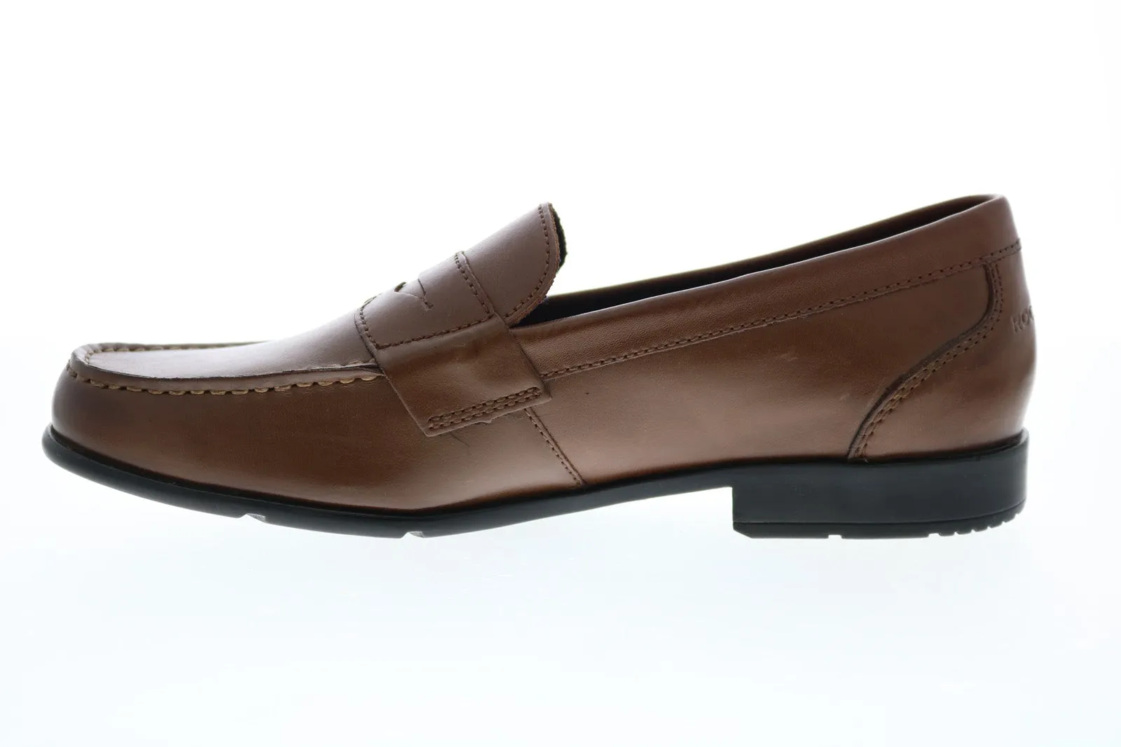 Rockport Classic Loafer Penny M76444 Mens Brown Leather Loafers Penny Shoes