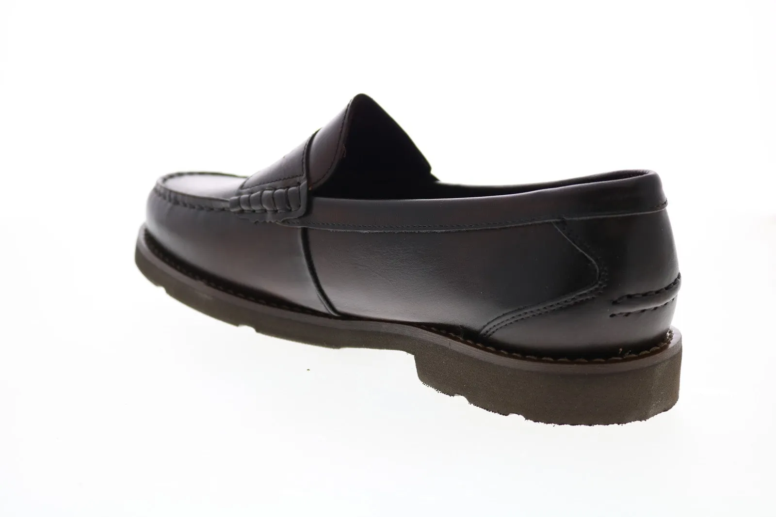 Rockport Modern Prep Penny CH8422 Mens Brown Wide Leather Loafers Penny Shoes