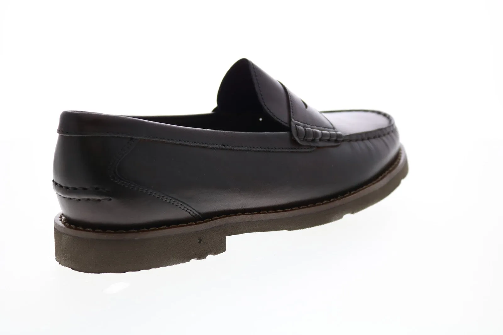 Rockport Modern Prep Penny CH8422 Mens Brown Wide Leather Loafers Penny Shoes