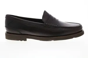 Rockport Modern Prep Penny CH8422 Mens Brown Wide Leather Loafers Penny Shoes
