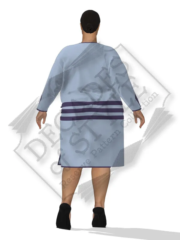 RPC - #Z01  1920s Dress with Applied Trim