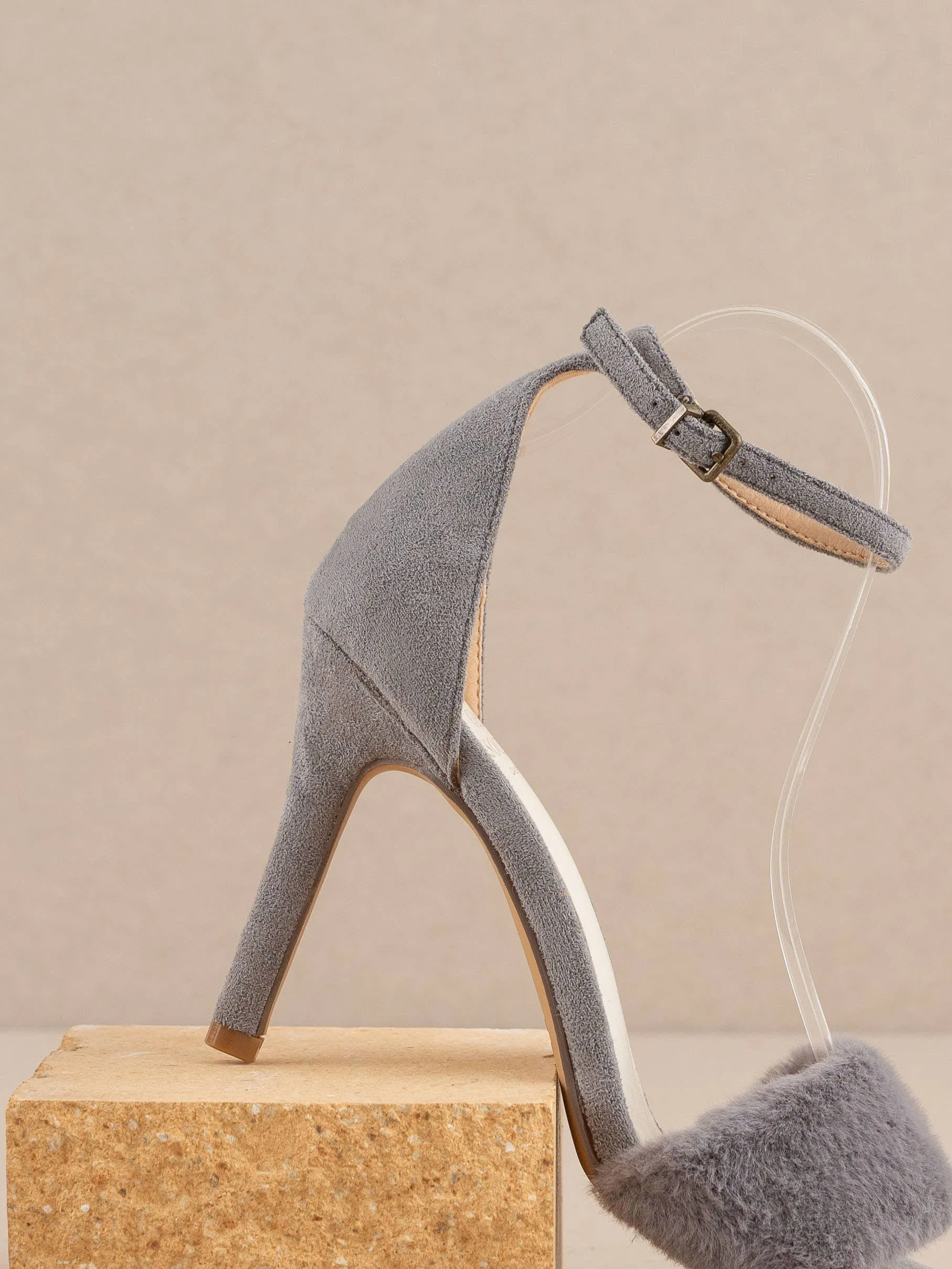 SALE The Hadley Grey | Feather Heels