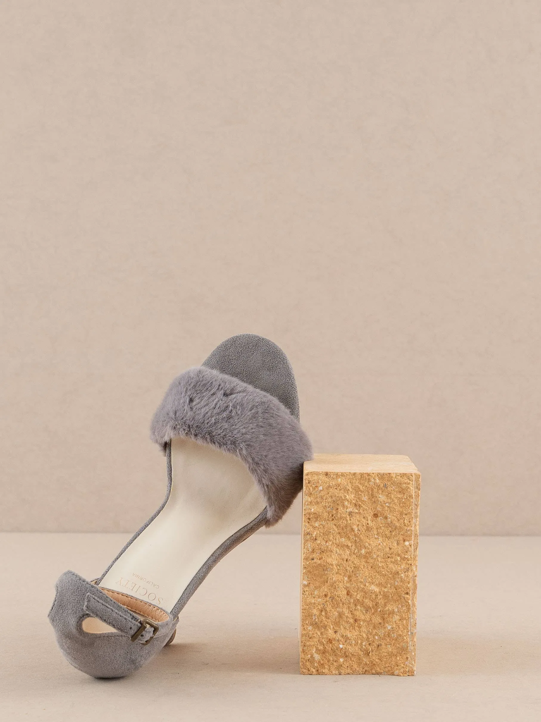 SALE The Hadley Grey | Feather Heels
