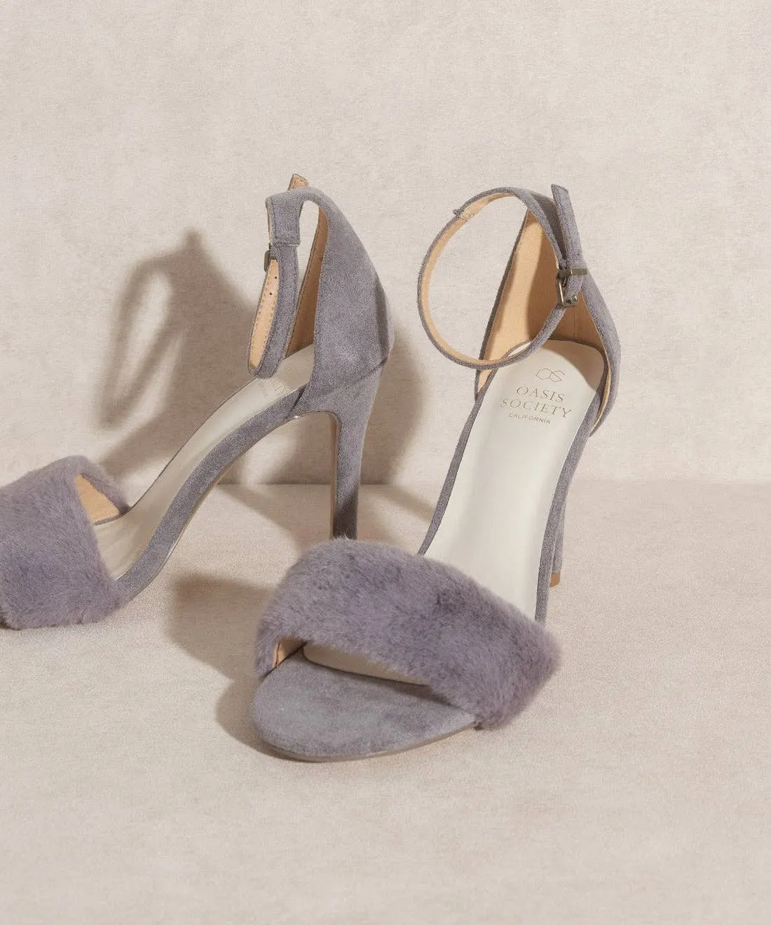 SALE The Hadley Grey | Feather Heels