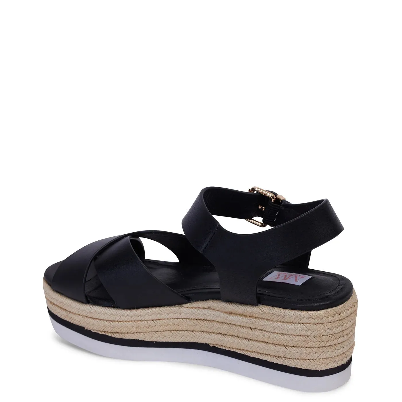 Sally Sandal | Black Calf