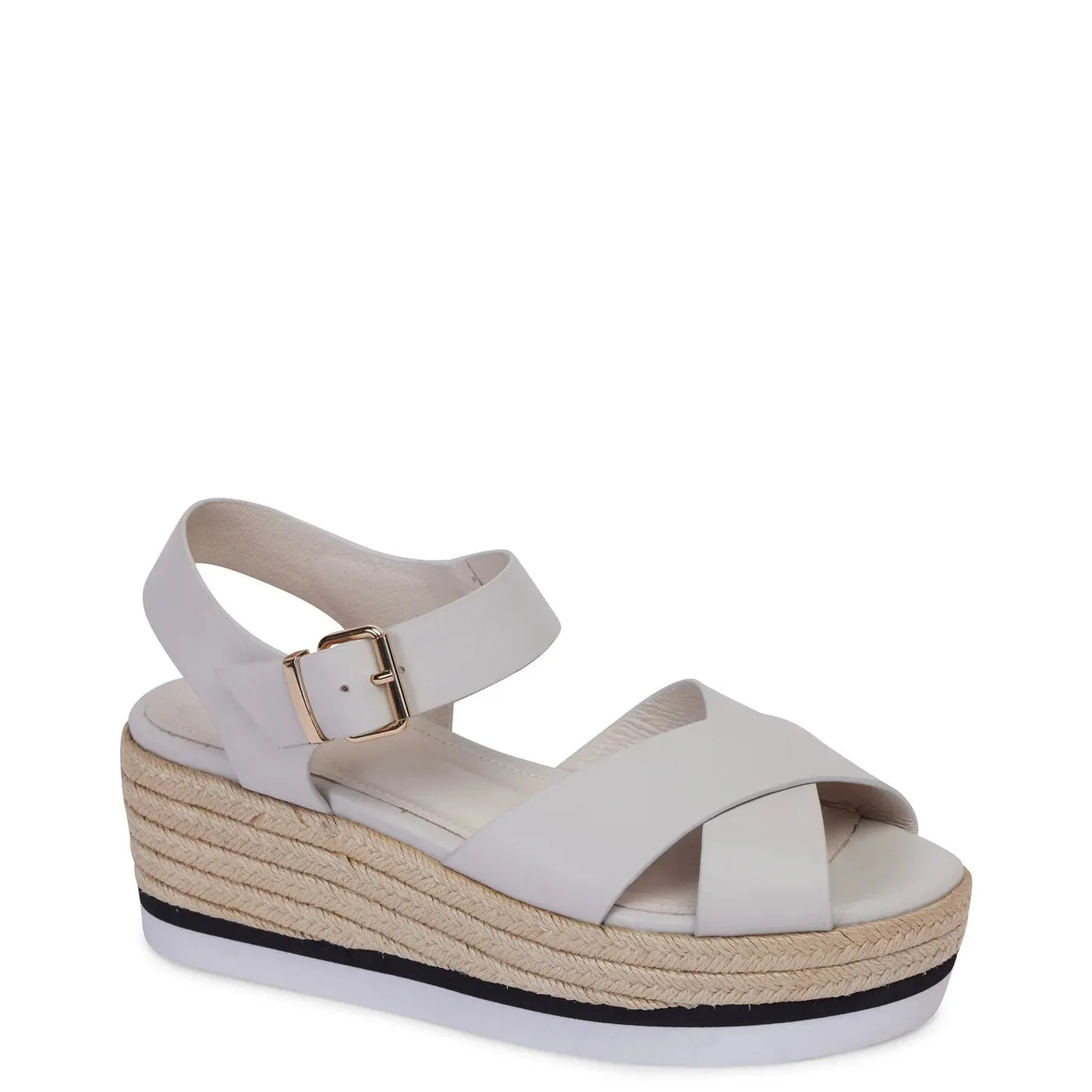 Sally Sandal | Stone Calf