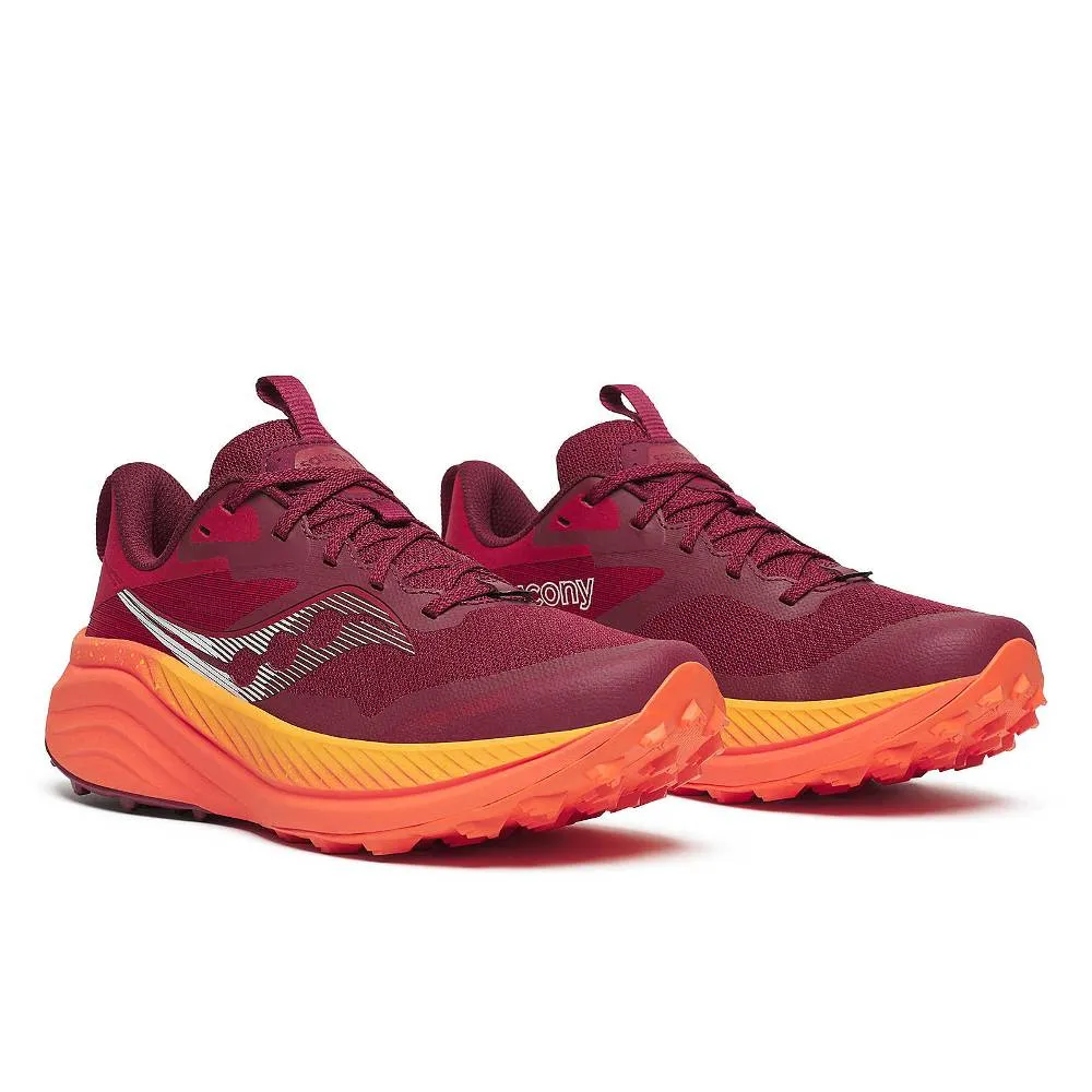 Saucony Xodus Ultra (Womens) - Currant Pepper