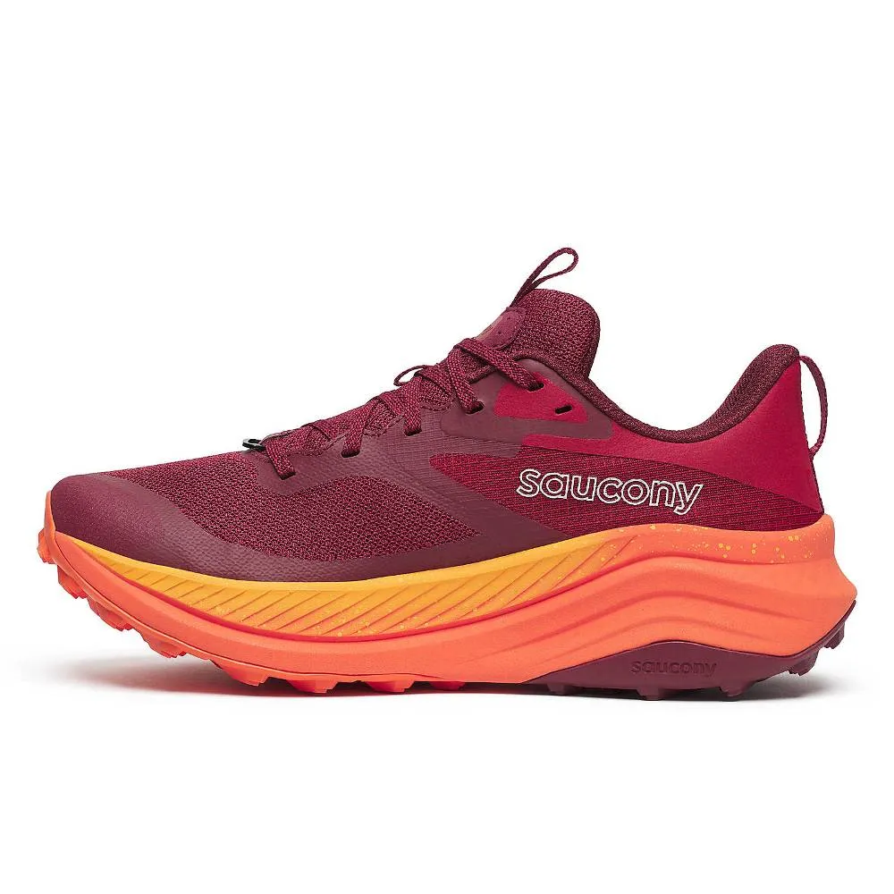 Saucony Xodus Ultra (Womens) - Currant Pepper