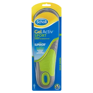 Scholl GelActiv Men's Insoles for Sport