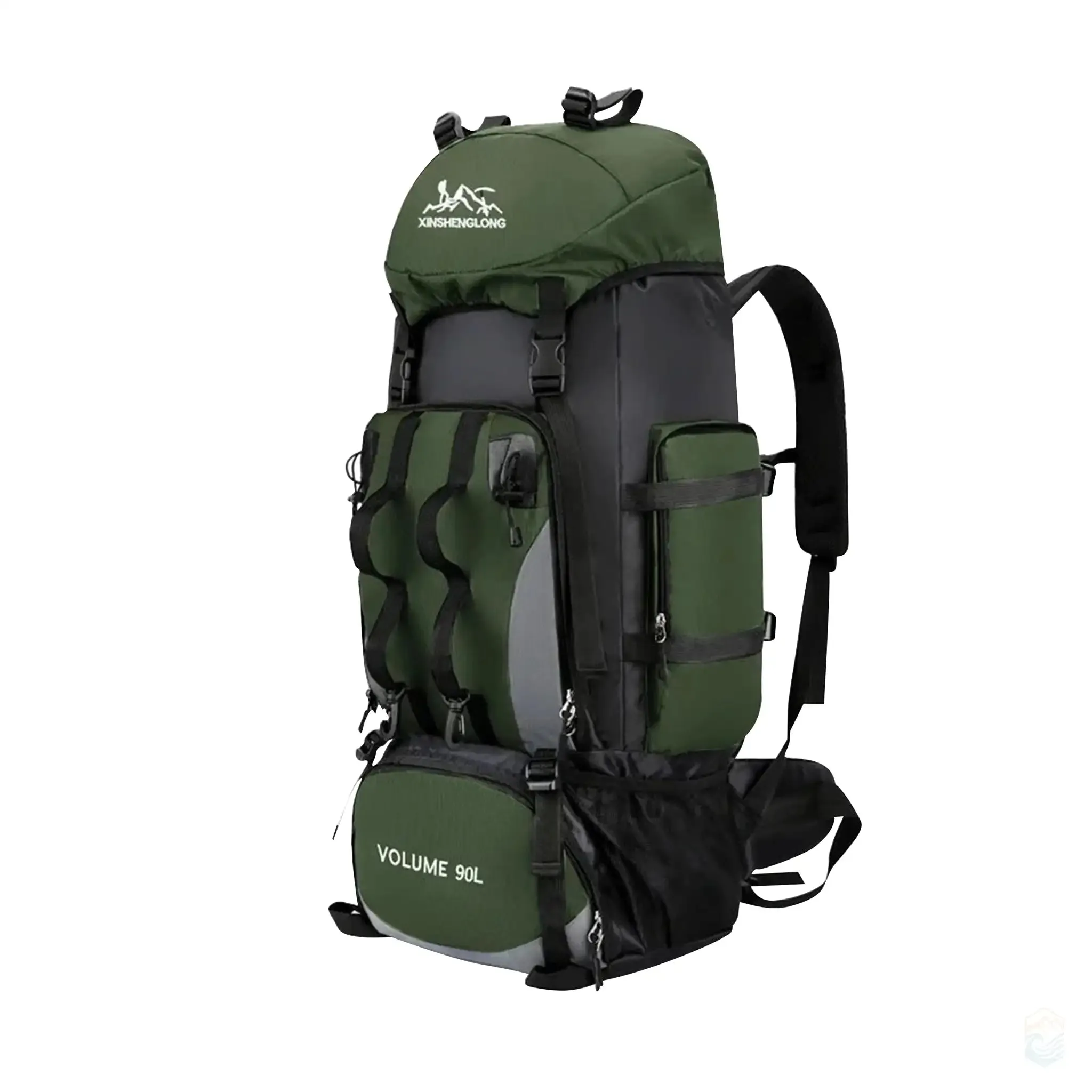 Scione 90L Waterproof Hiking Camping Backpack - Large Capacity Travel Rucksack for Outdoor Sports