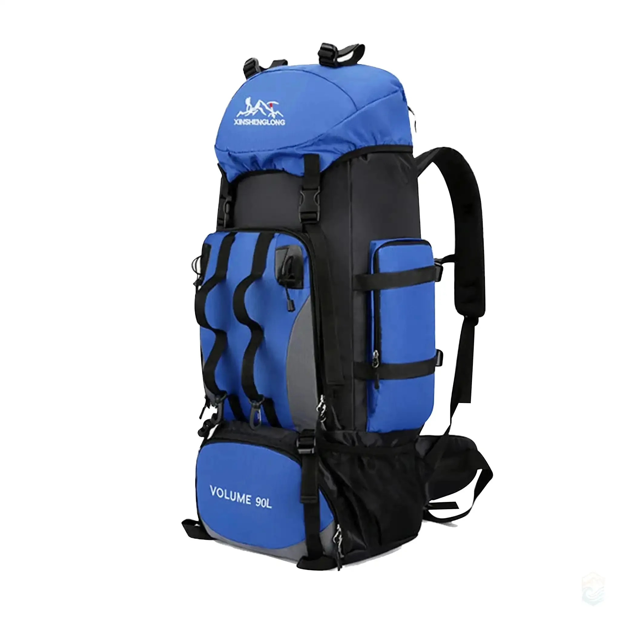 Scione 90L Waterproof Hiking Camping Backpack - Large Capacity Travel Rucksack for Outdoor Sports