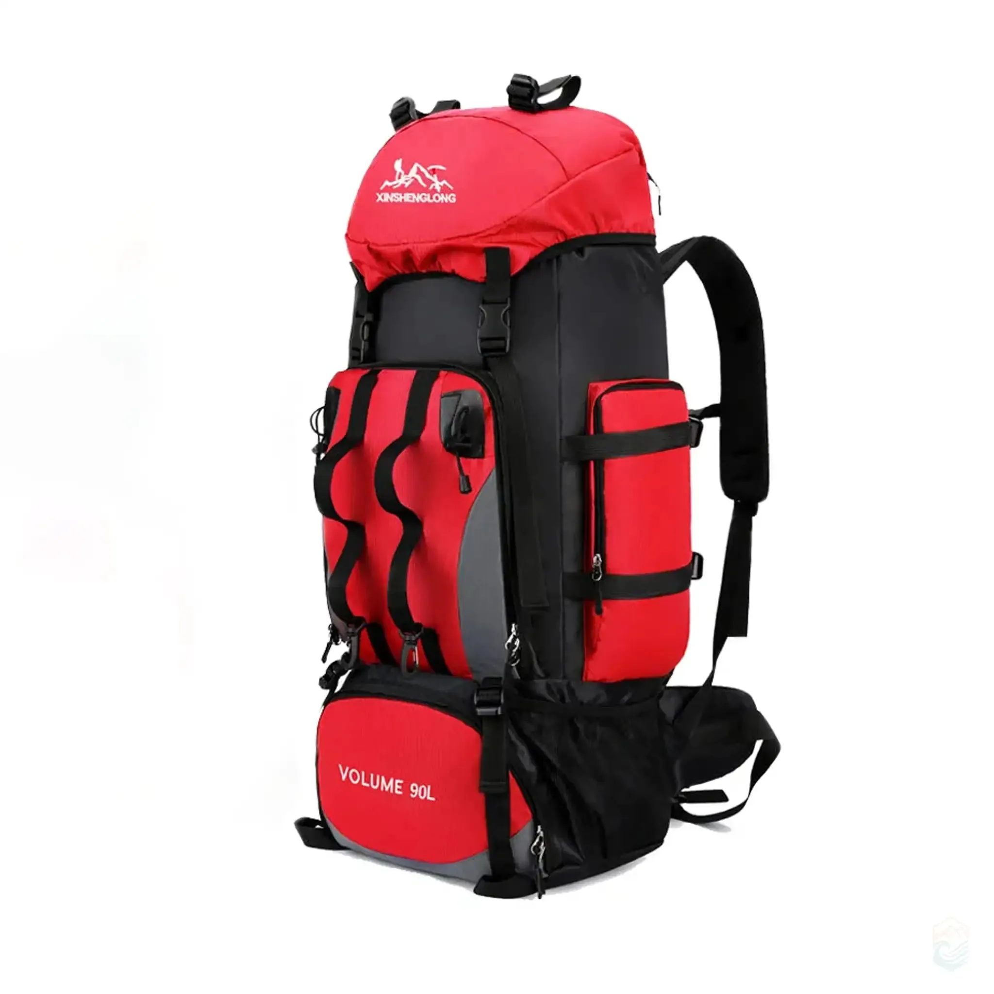 Scione 90L Waterproof Hiking Camping Backpack - Large Capacity Travel Rucksack for Outdoor Sports
