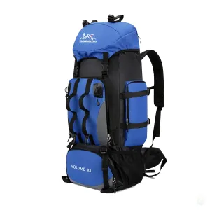 Scione 90L Waterproof Hiking Camping Backpack - Large Capacity Travel Rucksack for Outdoor Sports