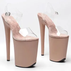 Sexy Stiletto Sandals Platform Women Shoes Sexy Dance Shoes 23 CM High Heels Sandals