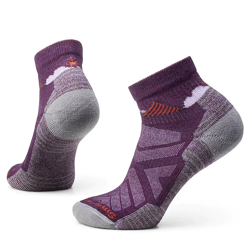 SmartWool Women's Hike Light Cushion Clear Canyon Pattern Ankle Socks