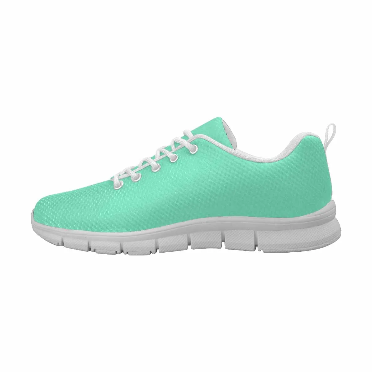 Sneakers for Men - Aquamarine Green - Running Shoes by inQue.Style