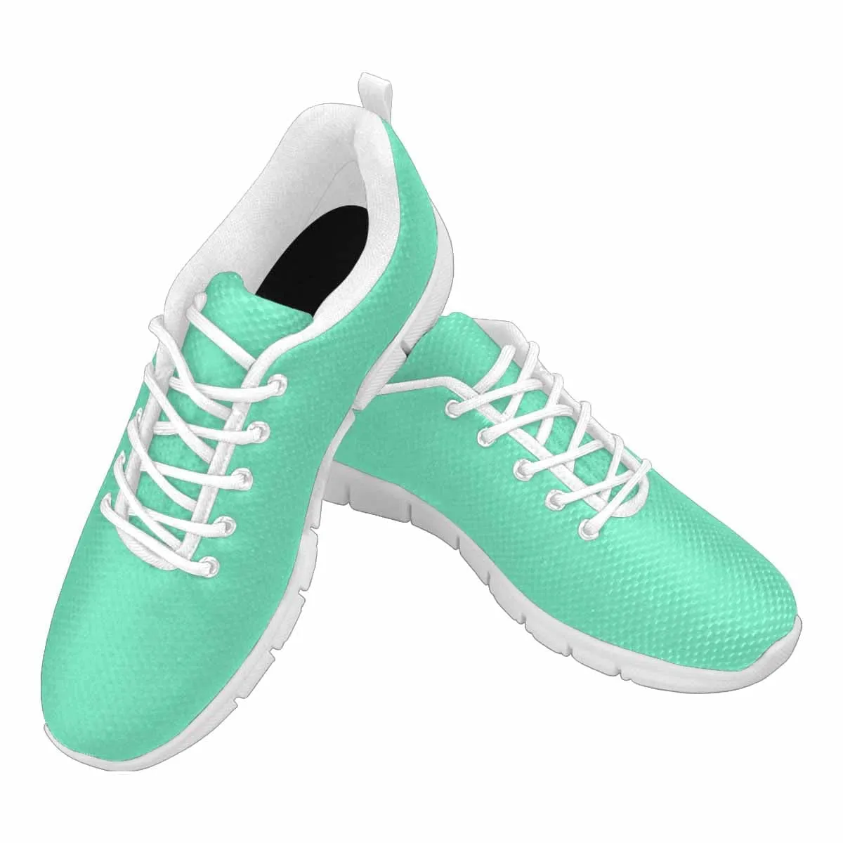 Sneakers for Men - Aquamarine Green - Running Shoes by inQue.Style