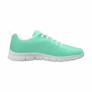 Sneakers for Men - Aquamarine Green - Running Shoes by inQue.Style