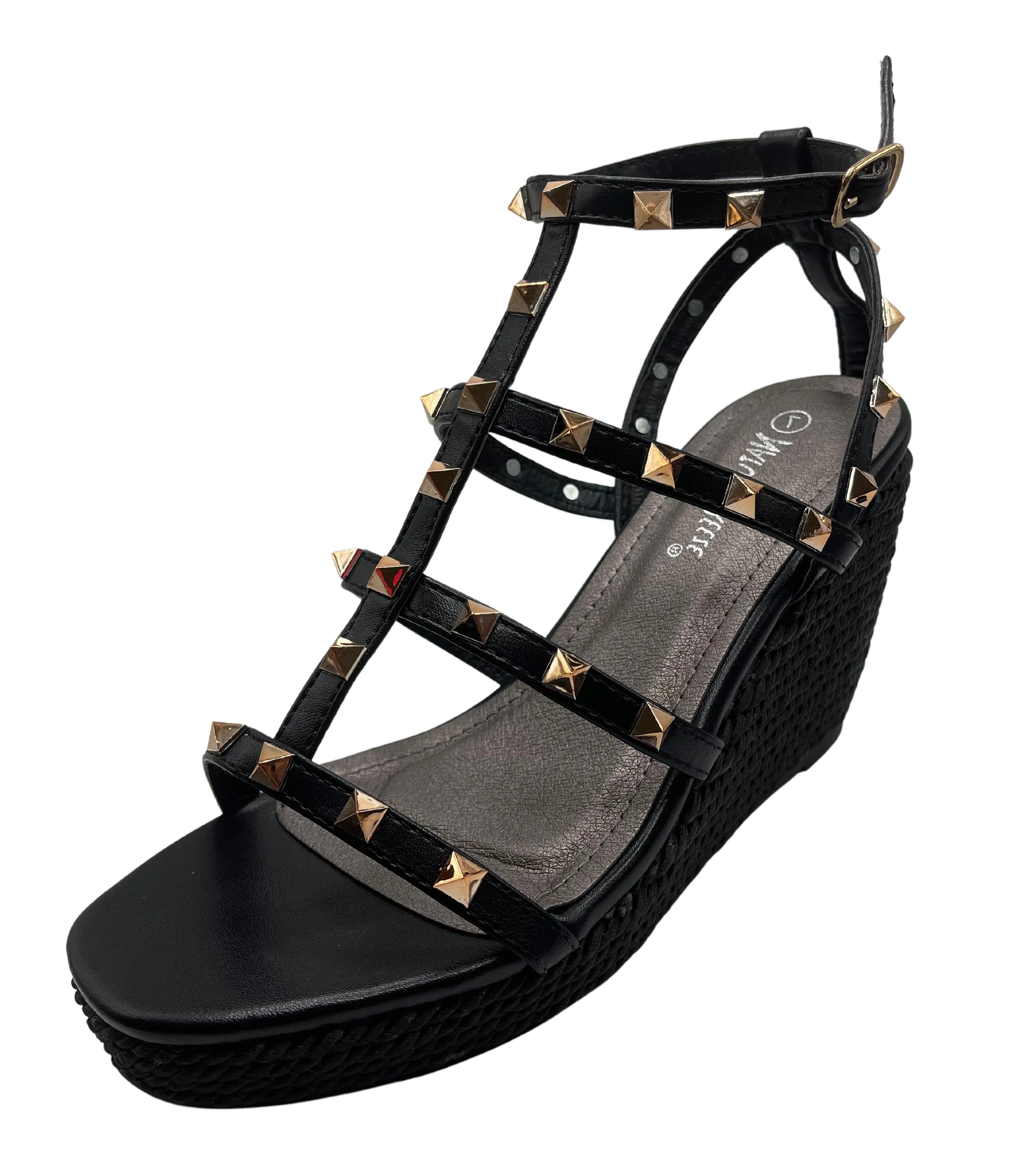 Tally Studded Wedge