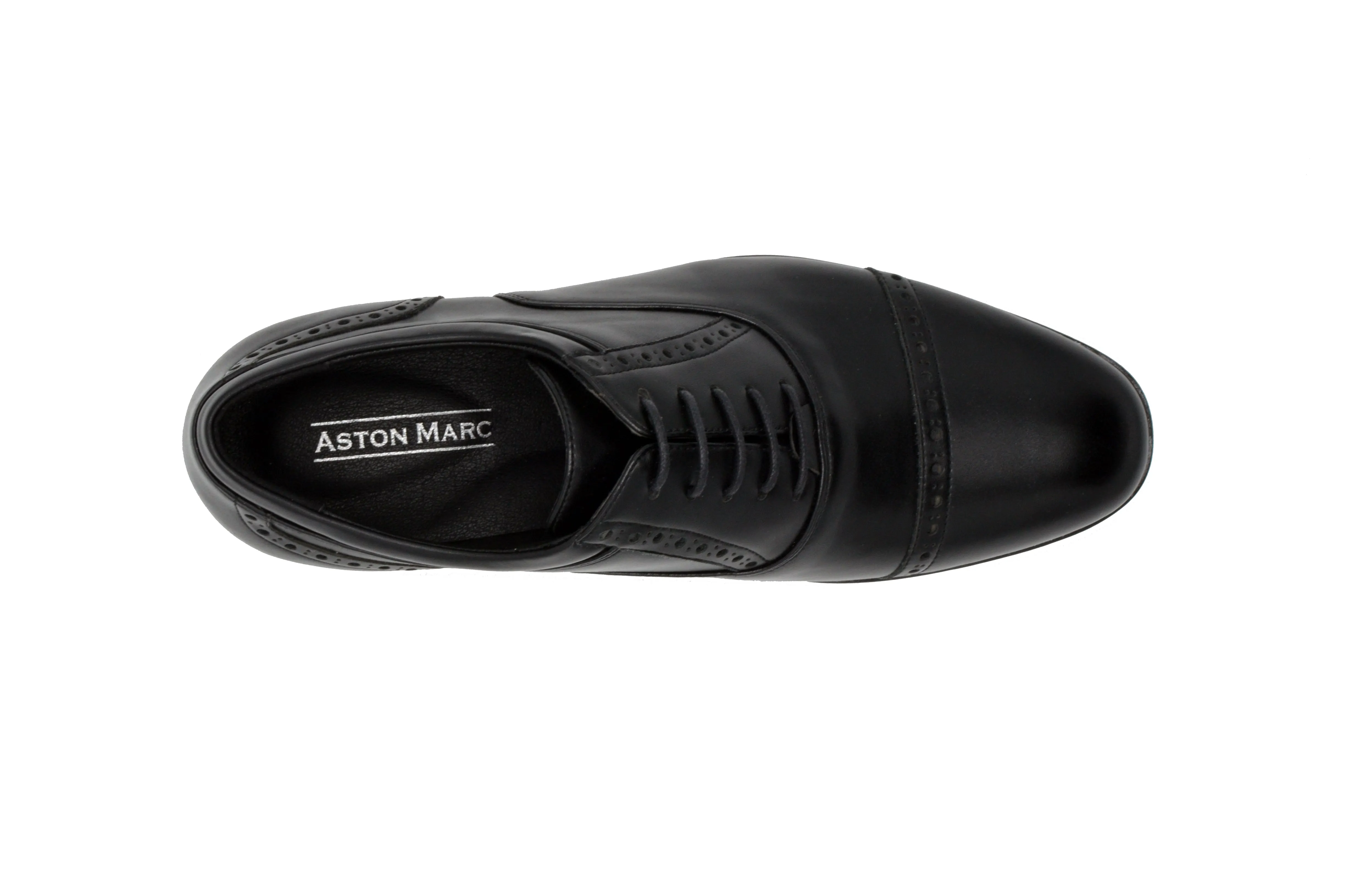 Tempo Cap Toe Oxford Dress Shoes - Black