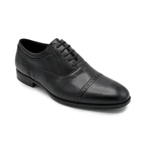 Tempo Cap Toe Oxford Dress Shoes - Black