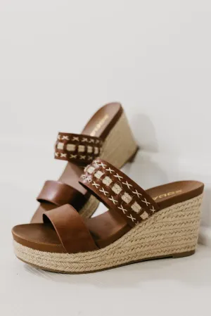 The Bow Platform Wedge Sandal