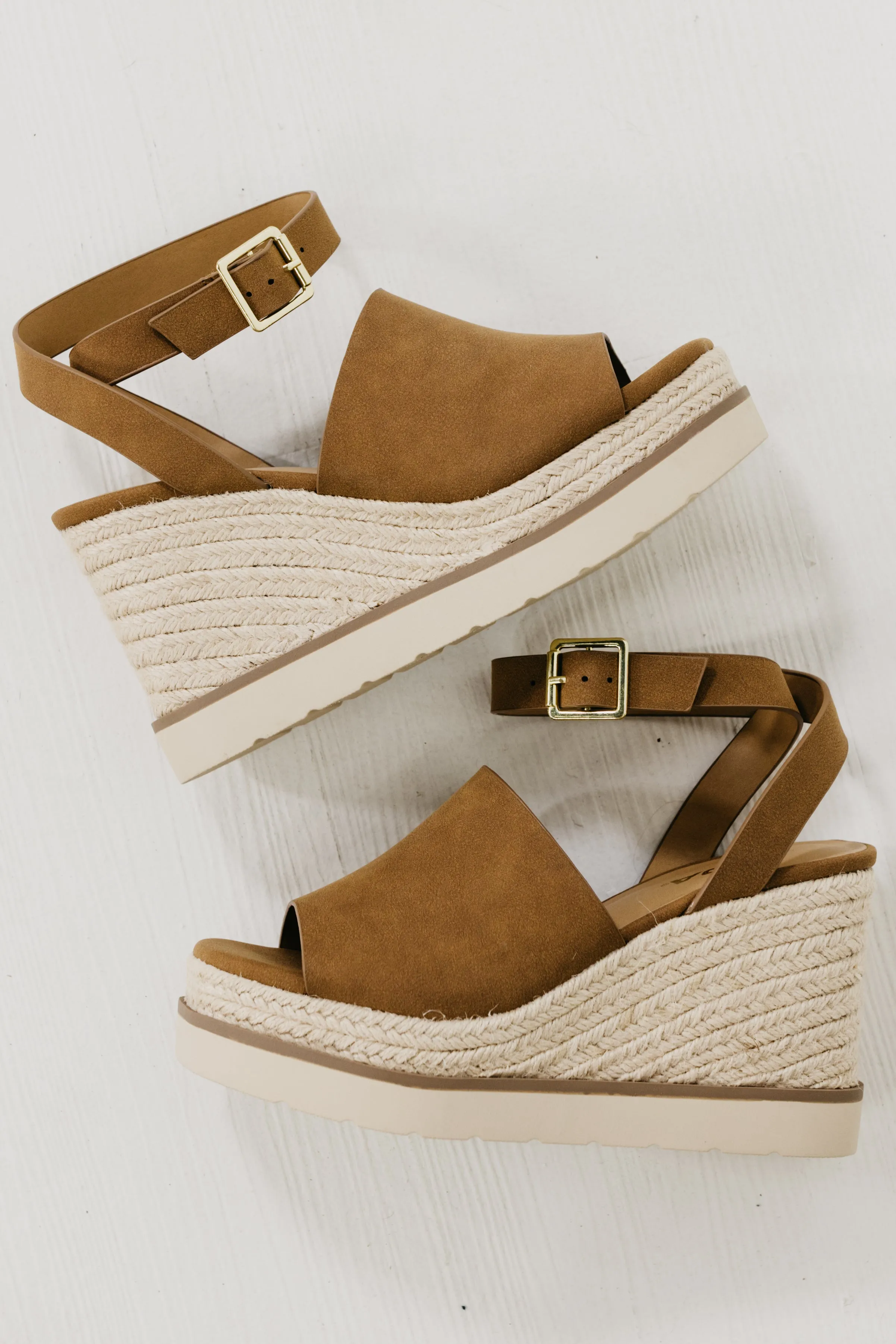 The Stella Espadrille Wedge Sandal he