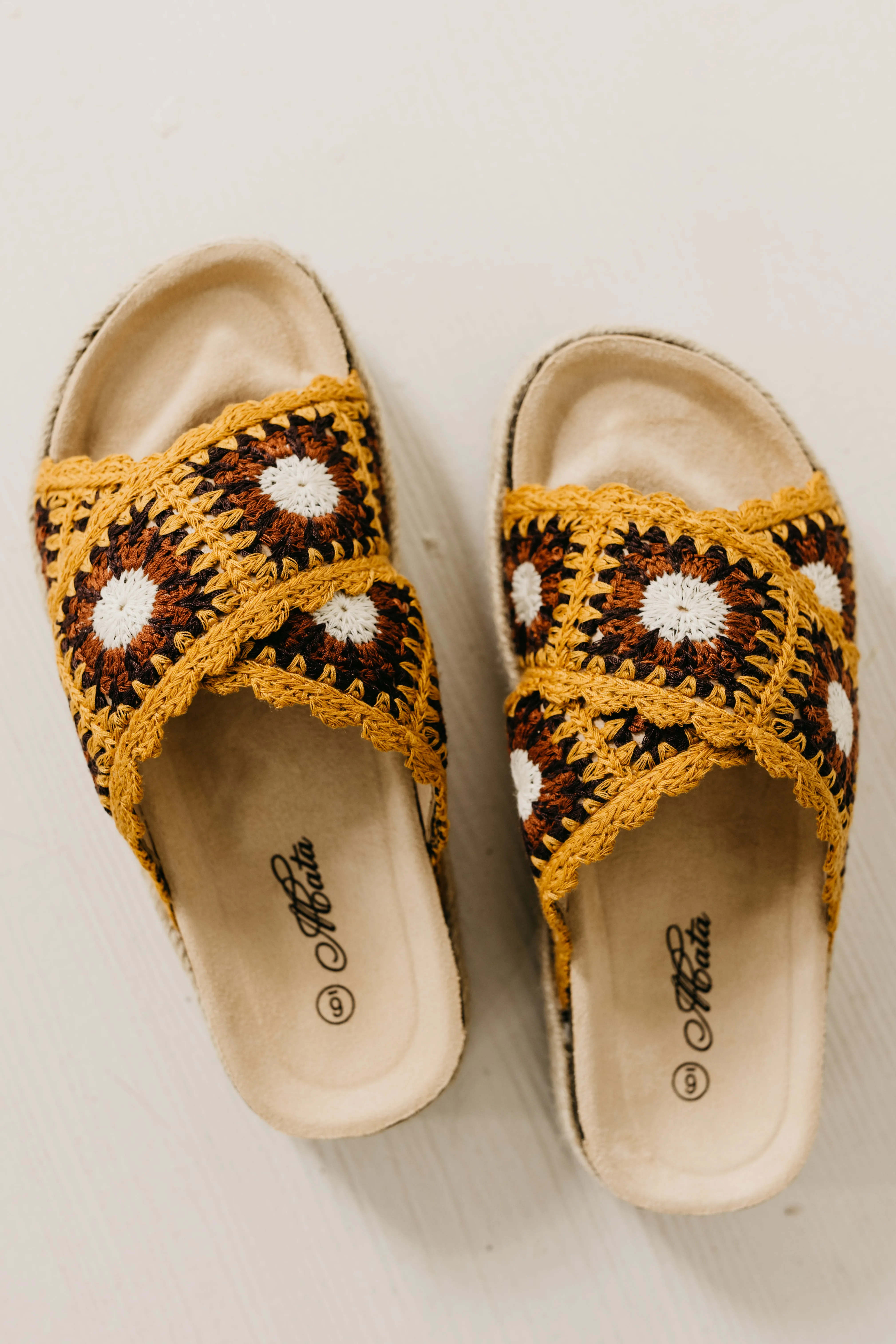 The Sultana Crochet Platform Sandal