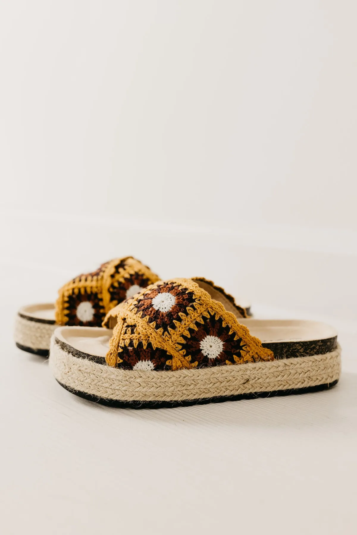 The Sultana Crochet Platform Sandal