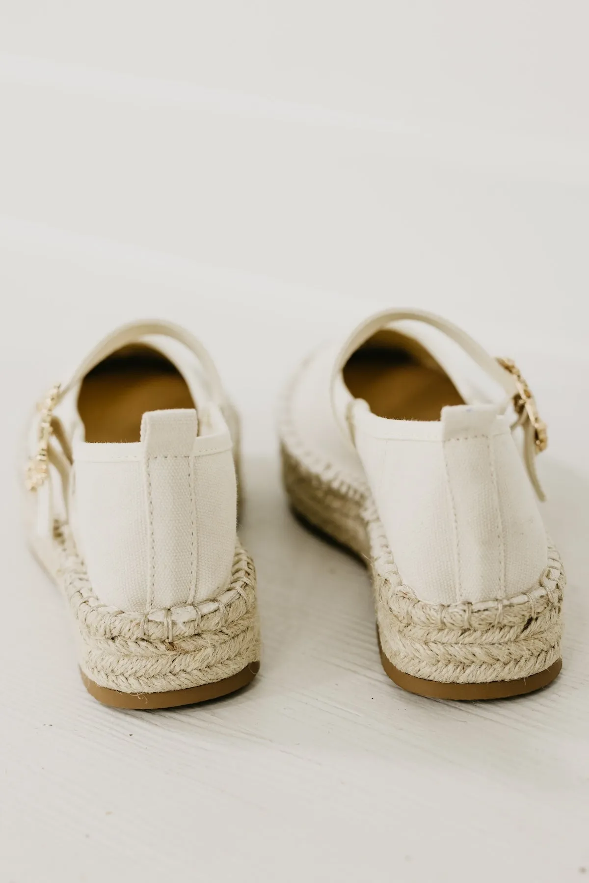 The Wynna Espadrille Mary Jane Flats