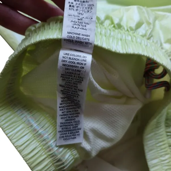 Tory Burch Tory Sport Iridescent Taffeta Running Shorts NWT