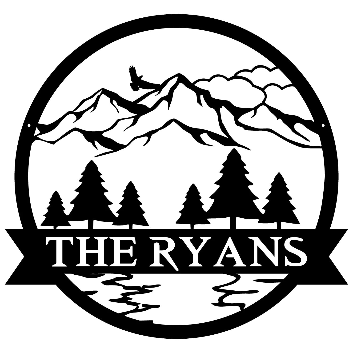 TREE OUTDOOR MONOGRAM