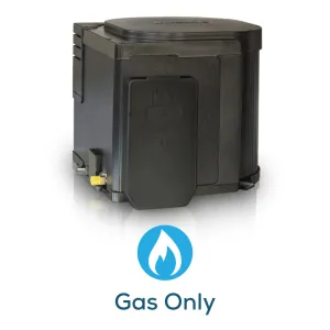 Truma UltraRapid 14L Hot Water System Gas Only - Black Cowl