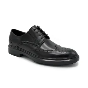 Tuscan Wingtip Dress Shoes - Black