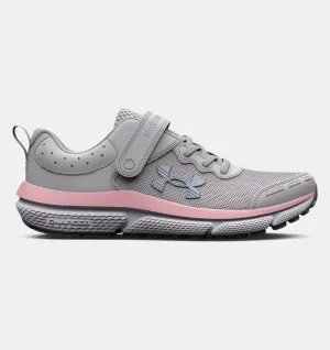 Under Armour Girls' PS UA Assert 10 AC Wide Running Shoes