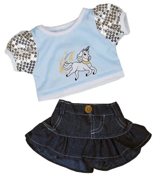 Unicorn Glitter Outfit