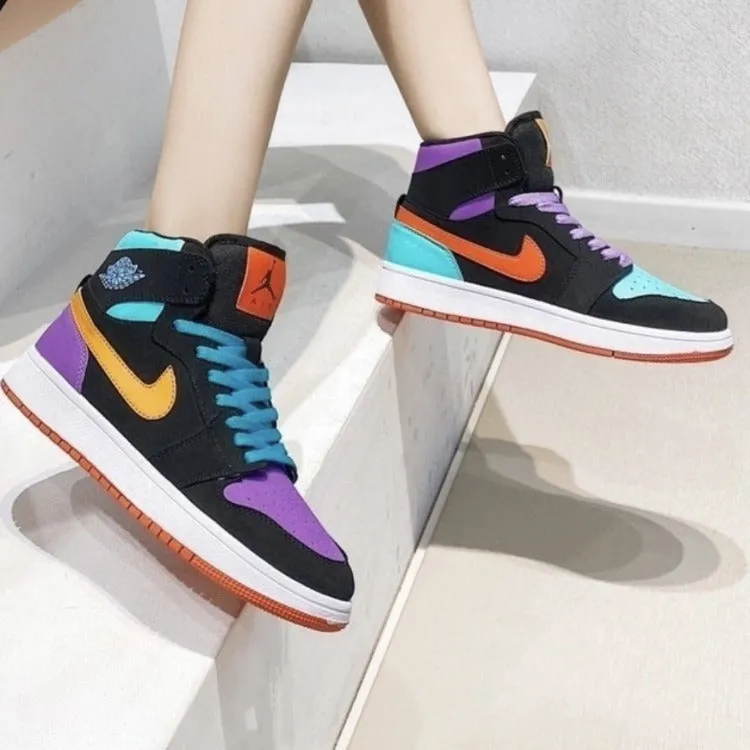 Wholesale Trendy Nike Air Jordan Mid MULTI-COLOR