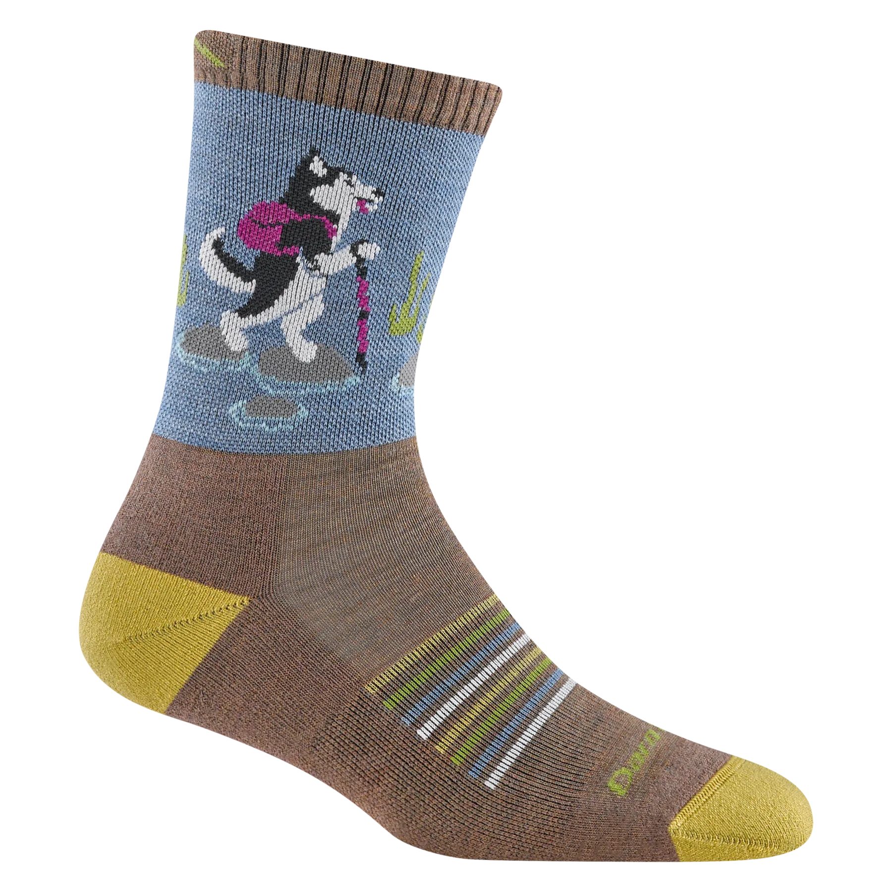 Women's Critter Club Micro Crew Lightweight Hiking Sock - 5001