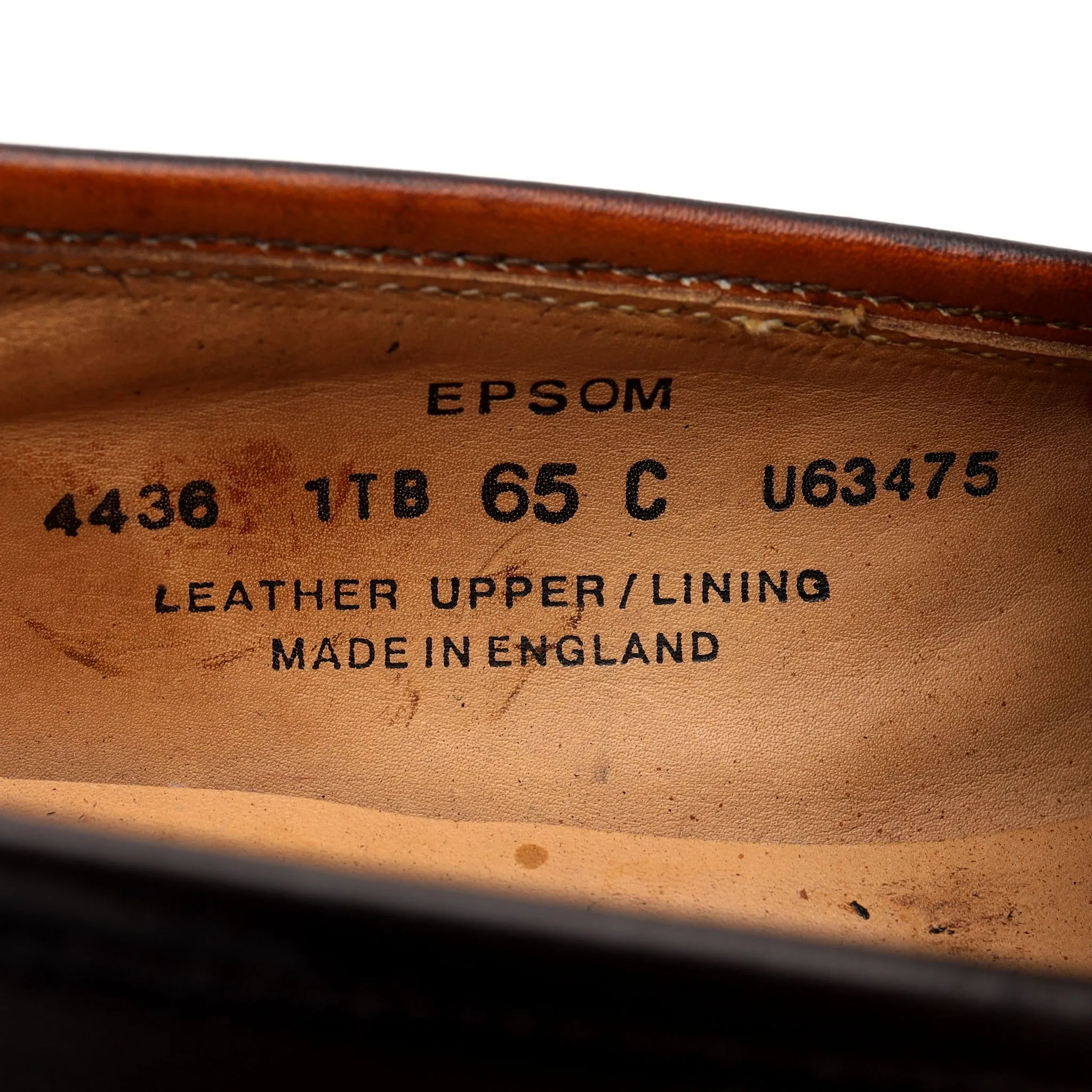 Women's 'Epsom' Dark Brown Leather Loafer UK 5 C