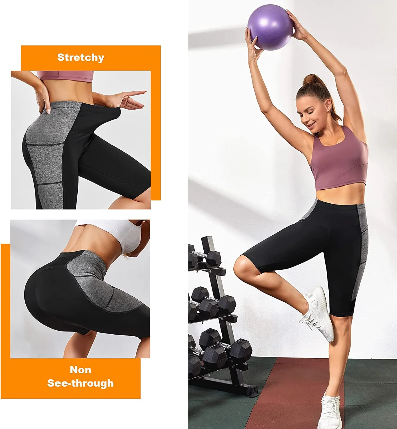 Women's Yoga Pants for Tummy Control High Waist
