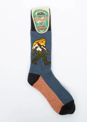 Yeti Blue Hiking Socks